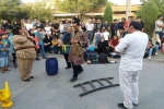 نمایش بیرونی پاریل در اماکن عمومی اصفهان اجرا می شود