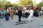 نمایش بیرونی پاریل در اماکن عمومی اصفهان اجرا می شود