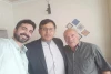 دیدار محمد ترابی رئیس انجمن هنرهای نمایشی استان اصفهان ، ودکتر عیدی رییس سازمان فرهنگی، اجتماعی و، ورزشی شهرداری اصفهان ازمحمد علی میاندار پیشکسوت تئاتر 2