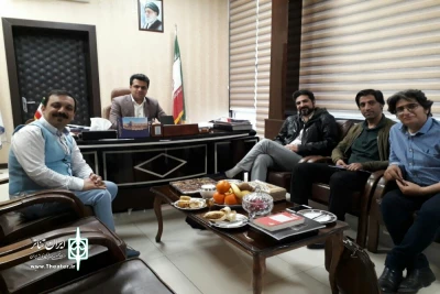 در محل دفتر ریاست مجموعه فرهنگی هنری استاد فرشچیان

برگزااری جلسه هم اندیشی  اعضاء انجمن نمایش استان  اصفهان و  رییس مجموعه فرهنگی استاد فرشچیان