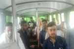 اردوی گروهی هنرمندان شاهین شهر برای تماشای نمایش ماهی های نه ماهی 2