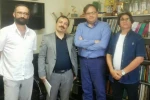 دیدار اعضاء هیئت مدیره انجمن هنرهای نمایشی استان اصفهان و حمید نیلی مدیر عامل انجمن هنرهای نمایشی کشور 2