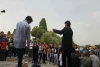 گزارش تصویری از اجرای نمایش خیابانی«مردی به نام عارض»به کارگردانی محمد رادمهر در اصفهان