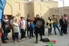 گزارش تصویری از اجرای نمایش خیابانی«پینگ پونگ در ملا عام پیرامون دار و درخت»به کارگردانی مصطفی جعفری خوزانی