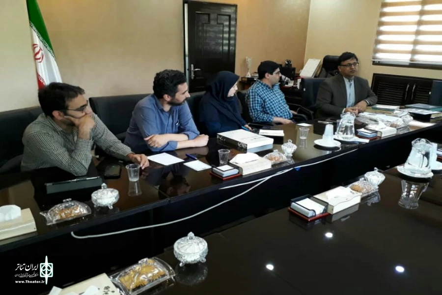 جلسه‌ای  با حضور مسئولین مرتبط با ساخت سالنهای نمایش مجموعه پردیس هنر برگزارشد 2