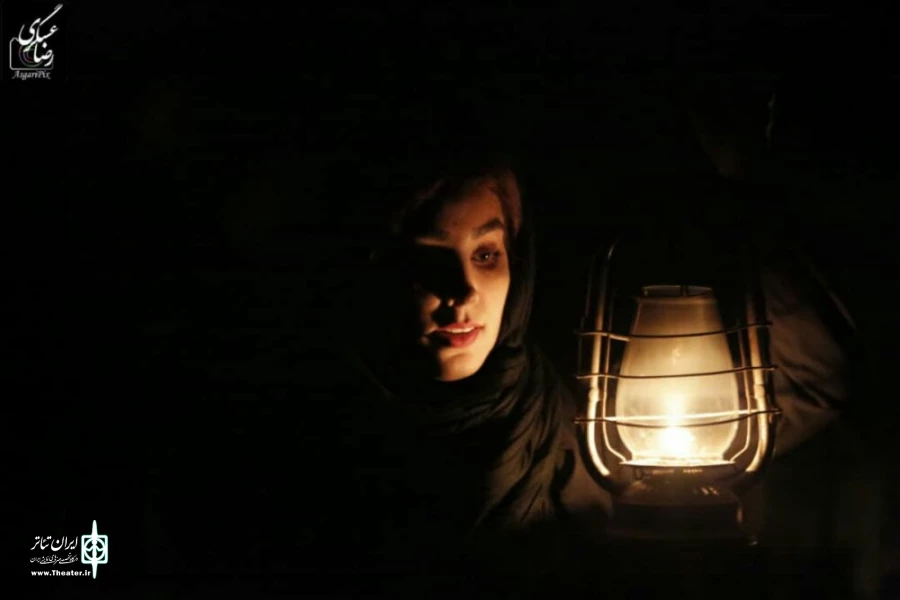 گزارش تصویری از اجرای نمایش «مه لقا»در نجف آباد