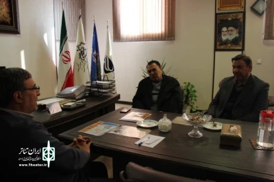 در محل دفتر ریاست سازمان رفاهی تفریحی شهرداری شهرستان شاهین شهر

جلسه تعامل برگزاری  تئاتر روح الله برگزار شد