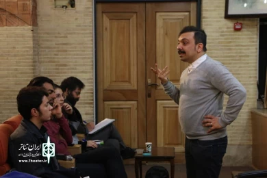 کارگاه تخصصی تئاتر احسان جانمی   در سومین  جشنواره تئاتر روح الله