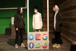 جهان مجازی تا پایان بهمن ماه در کاشان روی صحنه می رود 2