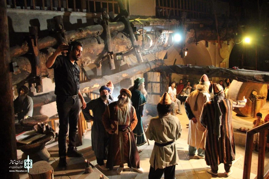 نمایش محیطی «حکایت دلهای شکسته» اجرا شد 2